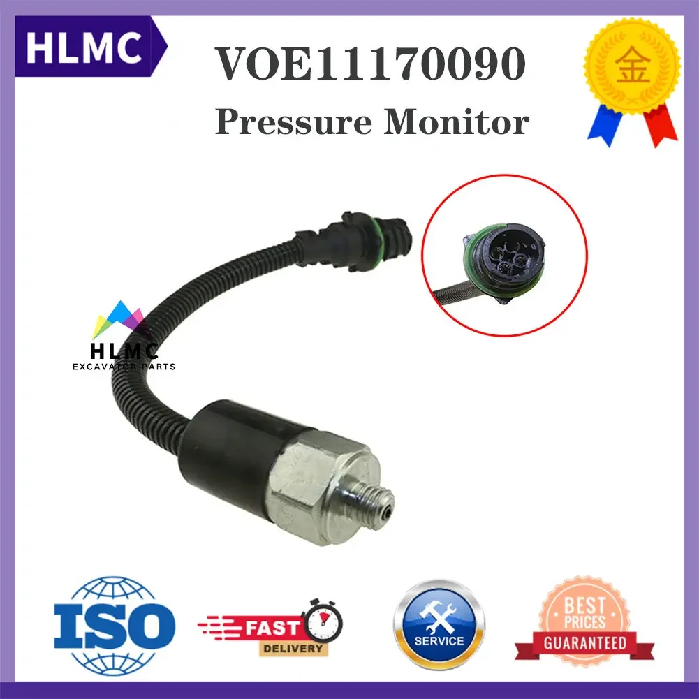 

Wheel Loader Accessories VOE11170090 Replacement Diesel Engine Oil Pressure Sensor For L110E L120E L150E L180E Spare Parts