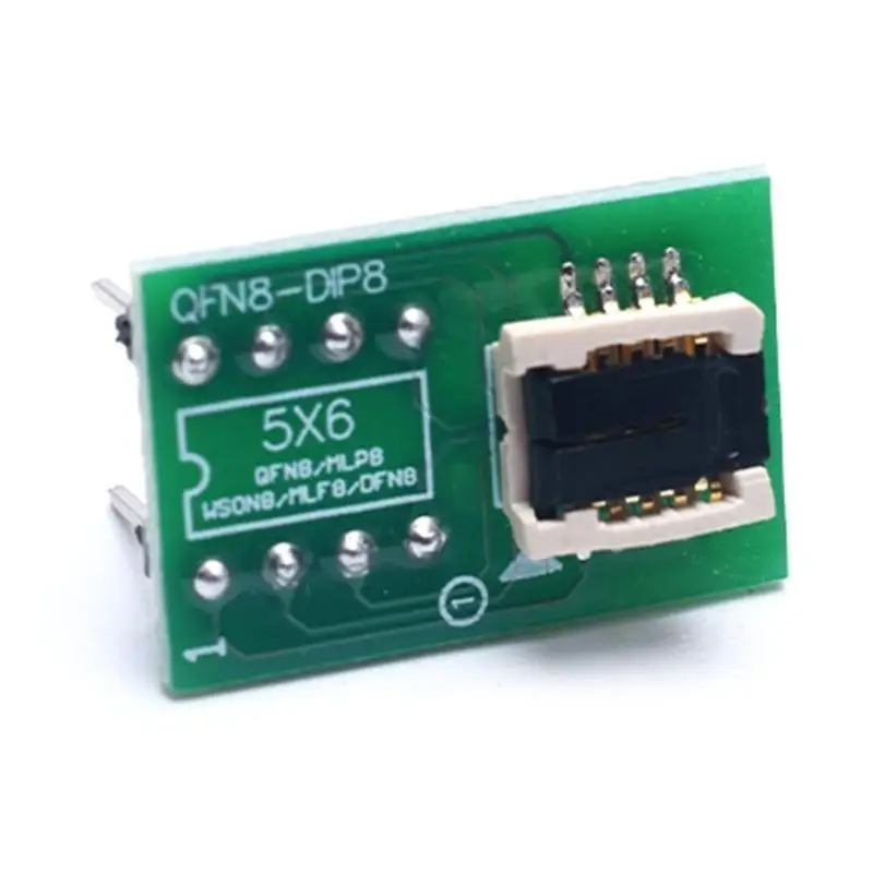 Y1UB QFN8 WSON8 MLF8 MLP8 DFN8 To DIP8 IC Chip Adapter For TL866ii RT809H RT809F Programmers,
