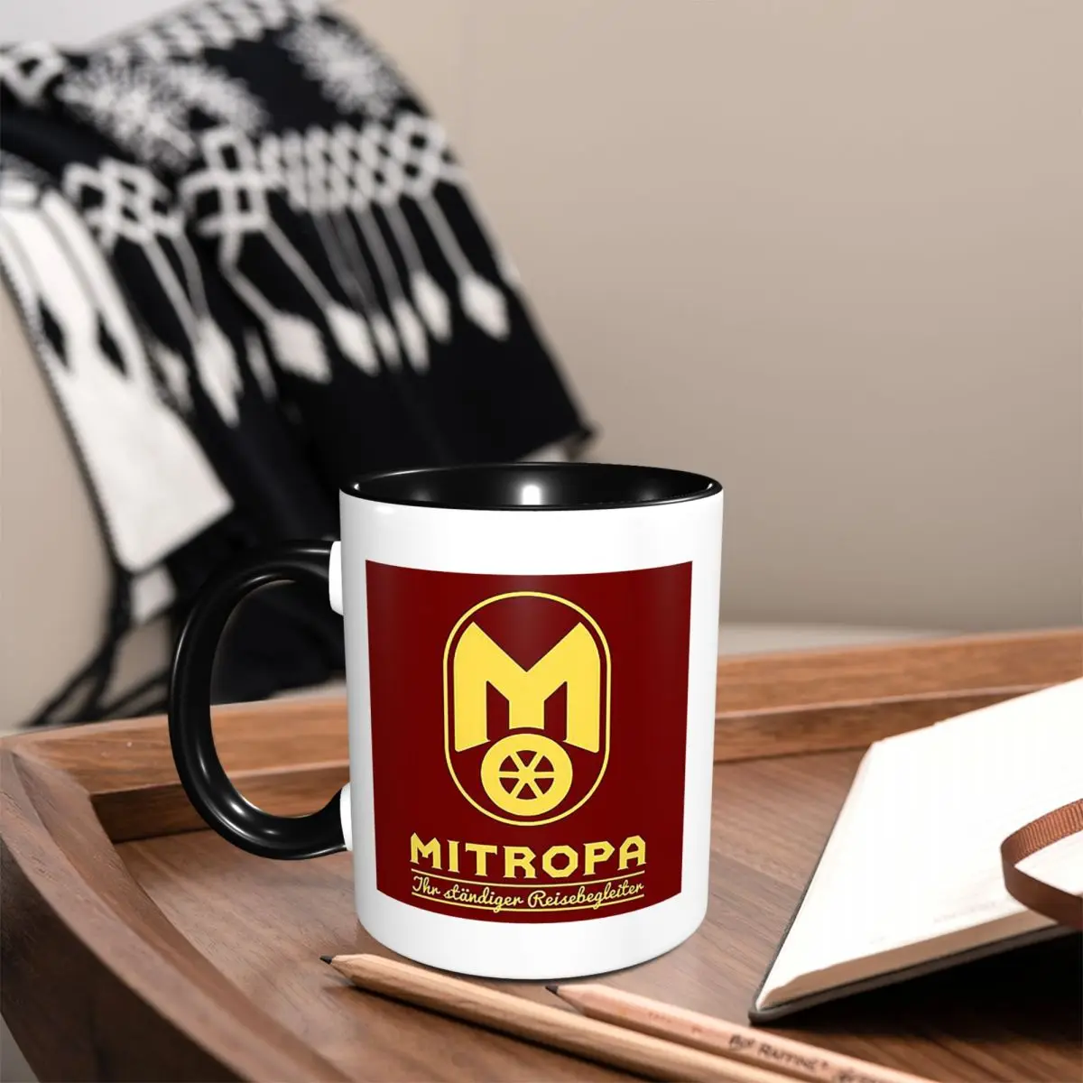 Mitropa Your Constant Travel Companion Mug Funny Ceramic Coffee Cups Tea Mugs Milk Cup Drinkware Gifts for Friends