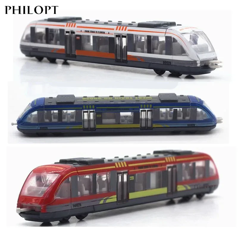 Simulation Alloy Metal High Speed Rail Diecast Educational Boys Children Train Alloy Models Car Toys Gift