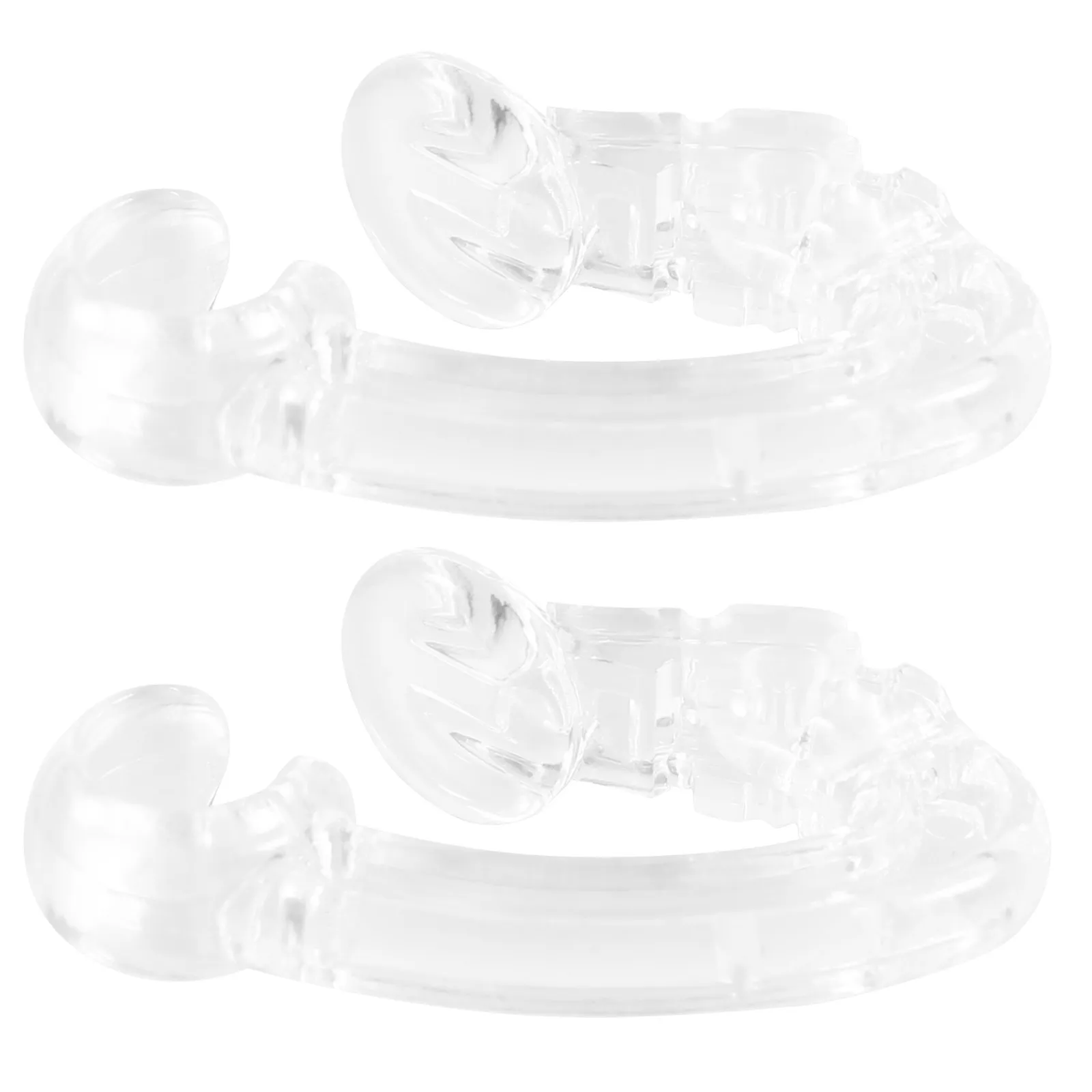 2Pcs Anti-Lost Earphone Hook Clips Adjustable Ear Hook Holders Compatible for Wireless Earbuds Plastic Protective Earphone