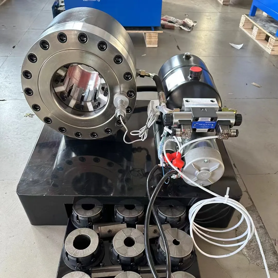 مبيعات المصنع مباشرة 12 فولت/24 فولت سائق البطارية على متن خرطوم العقص آلة خرطوم هيدروليكي آلة المكشكش آلة الضغط #3