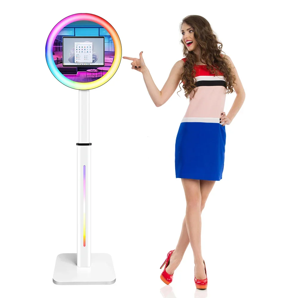 

Fast Shipping Video Photobooth Rental Automatic Iphone Ipad Magic Selfie Camera pad Photo Booth Machine For Party