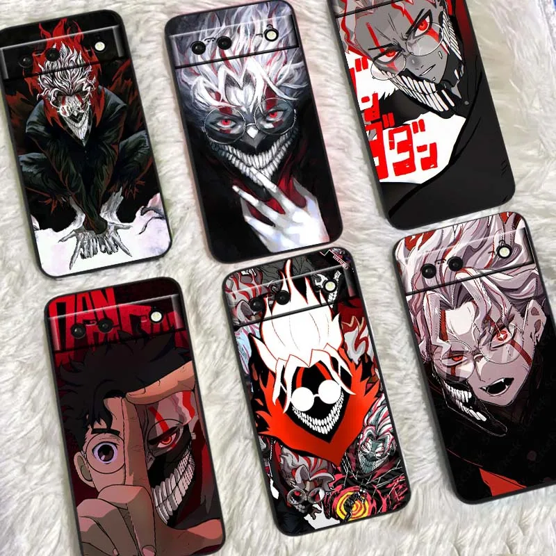 

Anime DAN DA DAN Takakura Ken Phone Case For Google Pixel 9a 9 8A 8 7 7A 6 6A Pro XL 2024 5G Black Soft TPU Silicone Cover