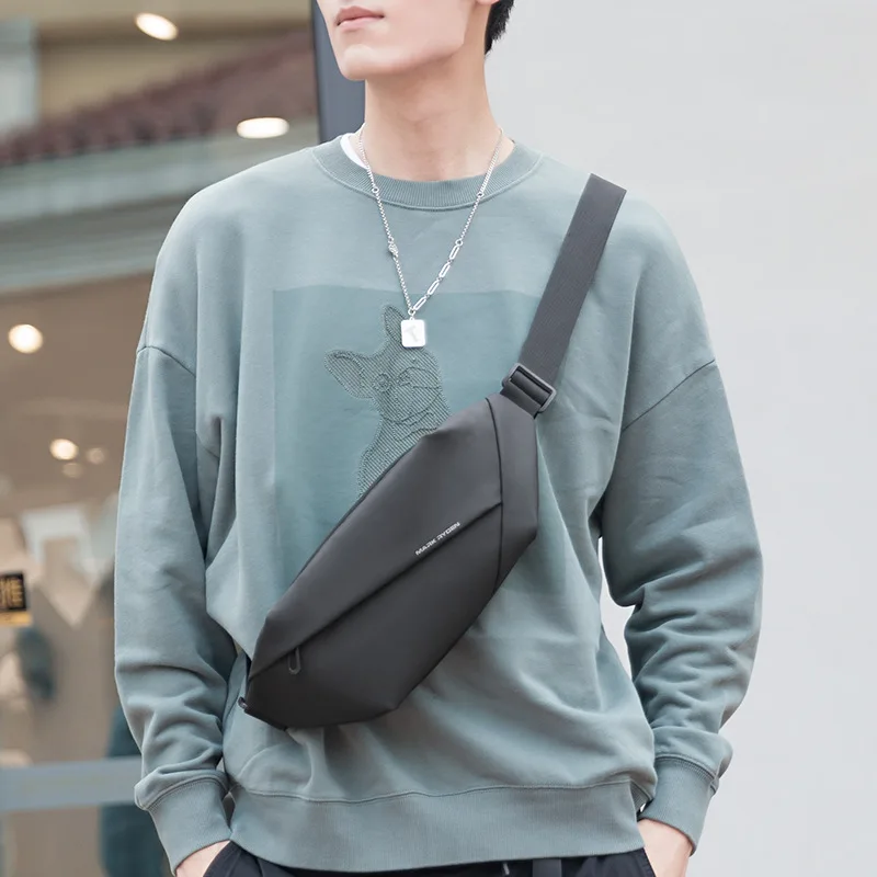 

Fashionable Gentleman's Bag - New Single-Shoulder Bag for Wholesale - Casual Trendy Crossbody Bag - Small Chest