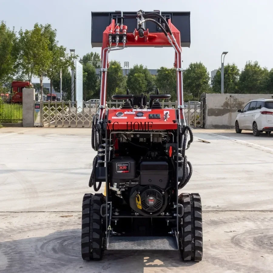 Earth-moving Machinery Hydraulic  Mini Skid Steer Loaders  Gasoline Diesel