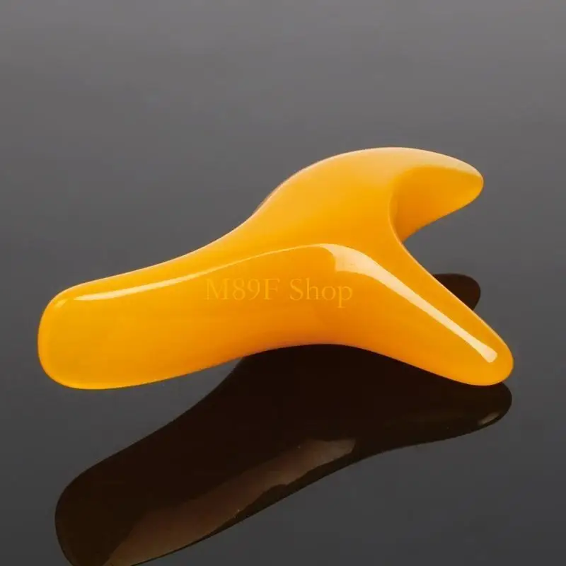 M89F Triangular Resina Triangular Massagem Ponto Trigger Pedicure Pedicure Body Massager Tool