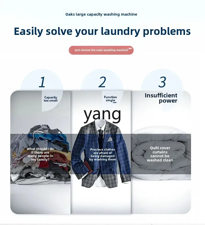 CX 20kg large capacity semi-automatic washing machine double cylinder bucket apartment hotel commercial