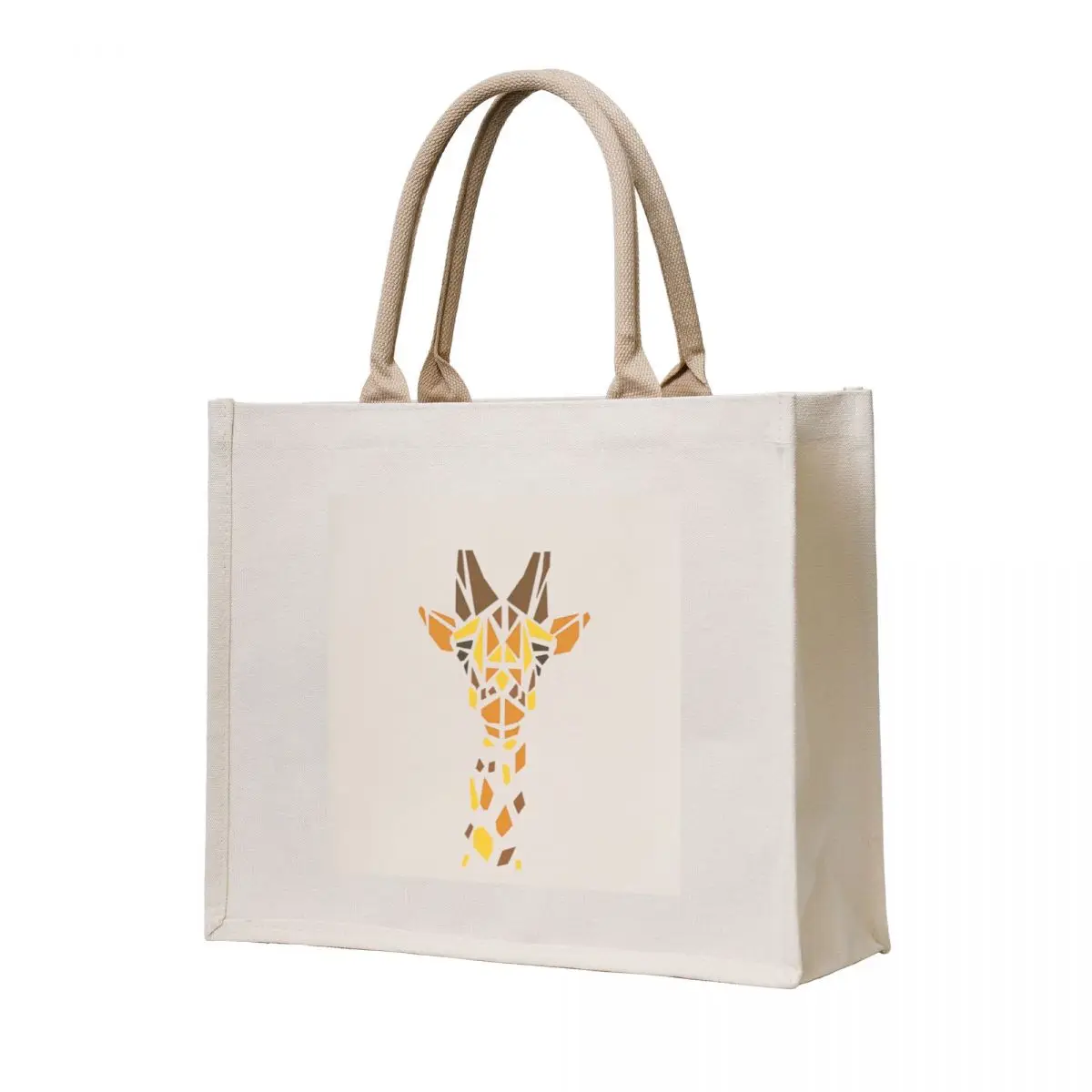 

The Geometric Giraffe Tote Bag foldable reusable bag female bag Women's tote