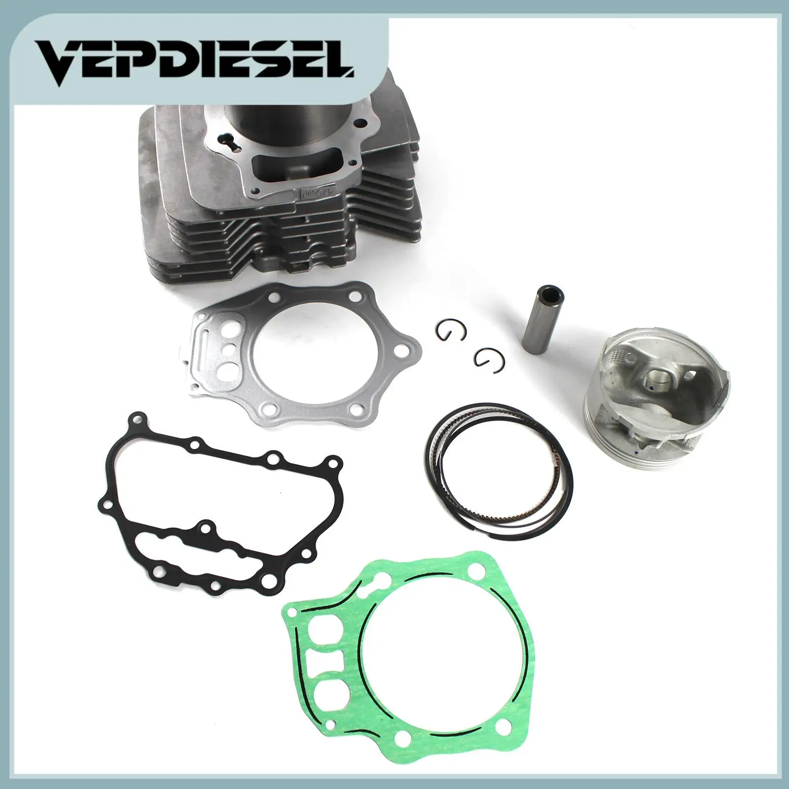 

1 комплект поршня цилиндра и кольца TRX500FM с комплектом прокладок для Honda Foreman 500 4X4 S 2005-2011 годов, запасные части для двигателя мотоцикла