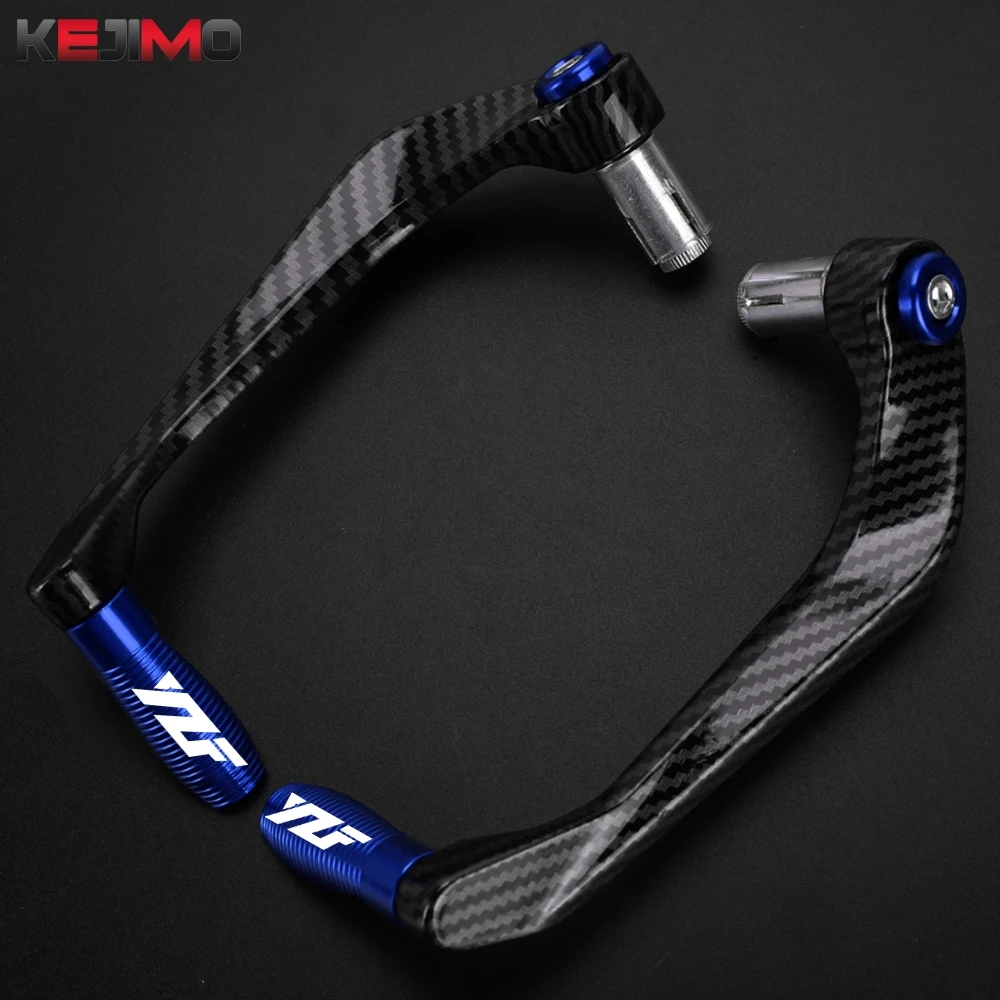 

For YAMAHA YZF R1 R3 R6 R15 R125 600R Universal Motorcycle Accessories CNC Handlebar Grips Guard Brake Clutch Lever Protector
