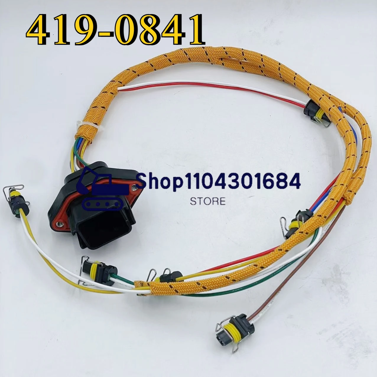 

419-0841 4190841 Engine Fuel Injection Nozzle Harness C9 D250Gc D300Gc Xqp300 C-9 C8.8 330D 336D 336D2 340D 340D2 330C D6R D6T