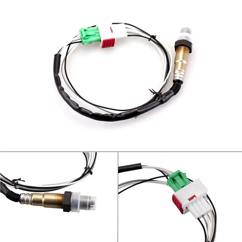 2 Set 52Mm Air Fuel Ratio Gauge Digital AFR Display Narrowband O2 Oxygen Sensor 0258006028 Smoked Car Gauge