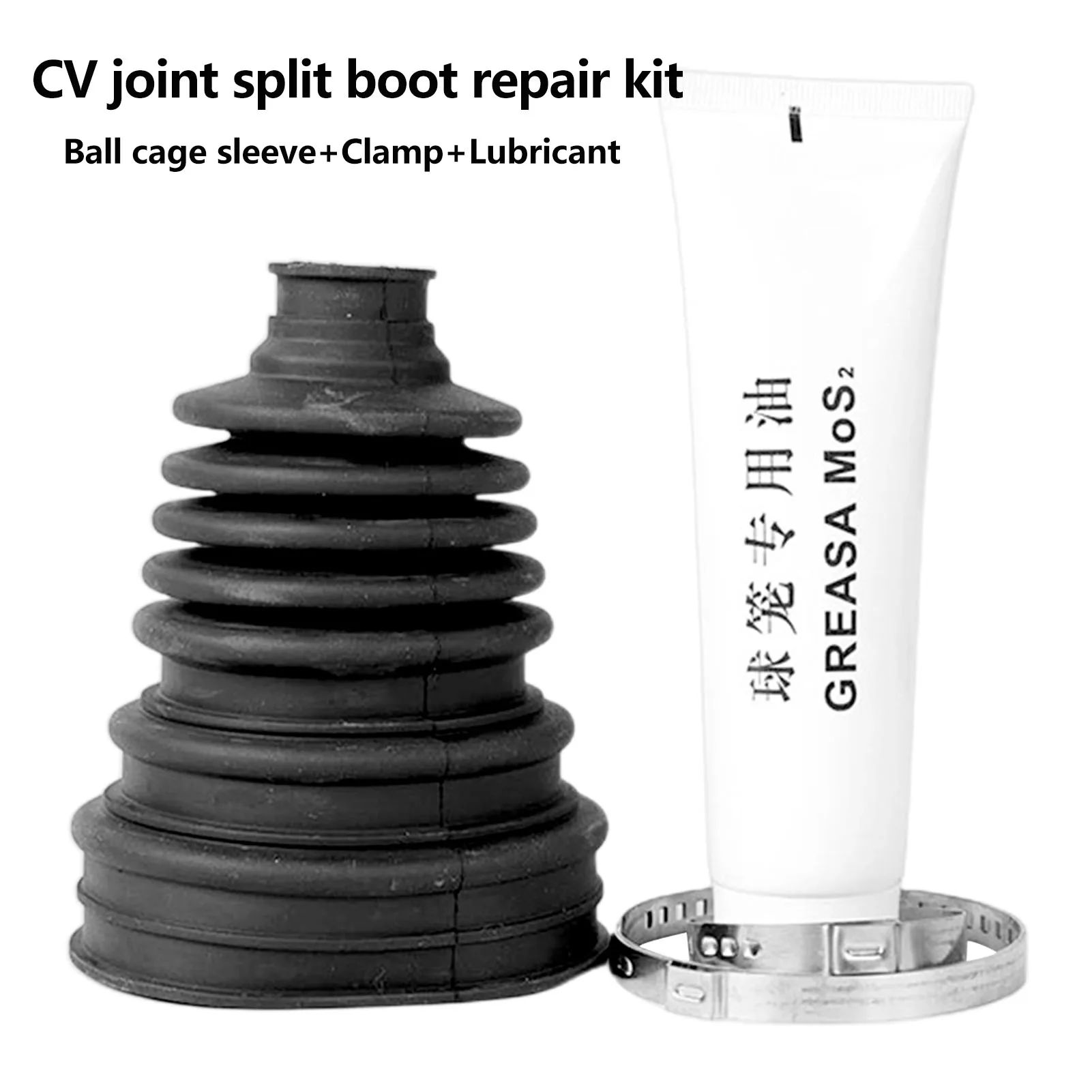 CV Ortak Bölünmüş Önyükleme Tamir Takımı Ortak Körüğü Önyükleme Değiştirme Kiti Kelepçe Pense Yağlama Yağı Ortak Önyükleme Aracı Kolay Kurulum