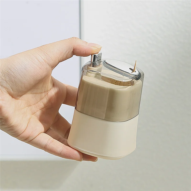 

Yd-4 шт., держатель для зубочисток, диспенсеры, автоматический контейнер для зубочисток, диспенсеры для хранения зубочисток, коробки для дома, гостиной, Dura