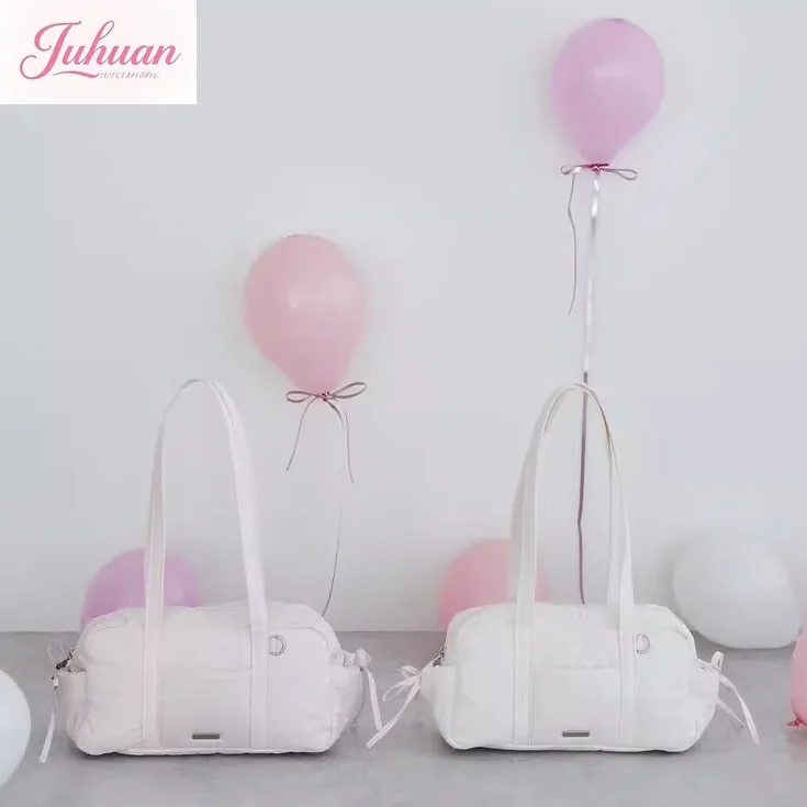 اليابانية 2025 الشتاء الحلو المطرزة القوس رقيق لينة الكتف المحمولة حقيبة ساعي عادية الحد الأدنى الرياح بوسطن حقيبة المرأة