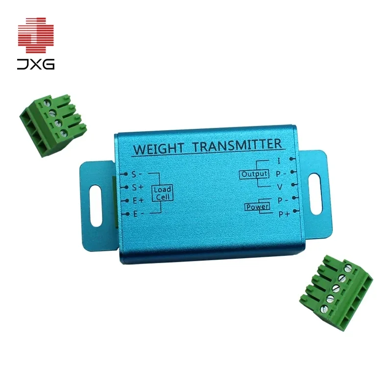 Load Cell Controller Display 4-20mA 0-10V Transmitter Portable Force Amplifier Junction Box Weighing Indicator