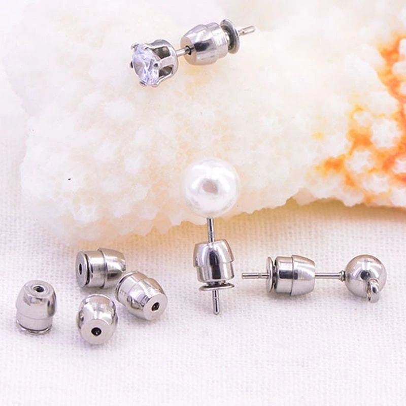 573B Safety Locking Earring Backs Adjustable Earring