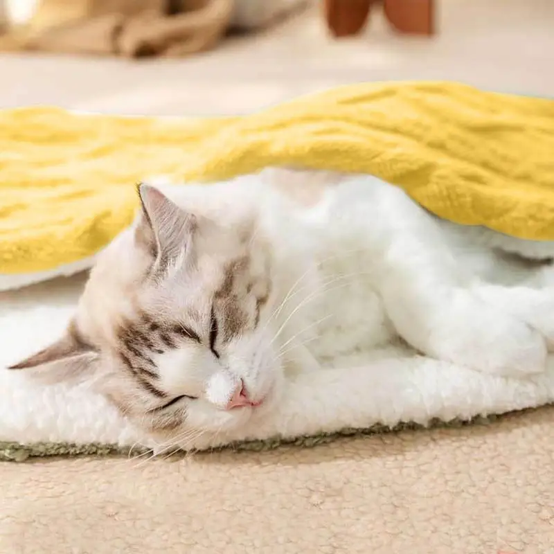 Pet Blanket Dog Fluffy Towel Blanket Fleece Sleeping Cover Towel Cushion For Dog Cats Mat Bed Blanket For Beds Winter Warm