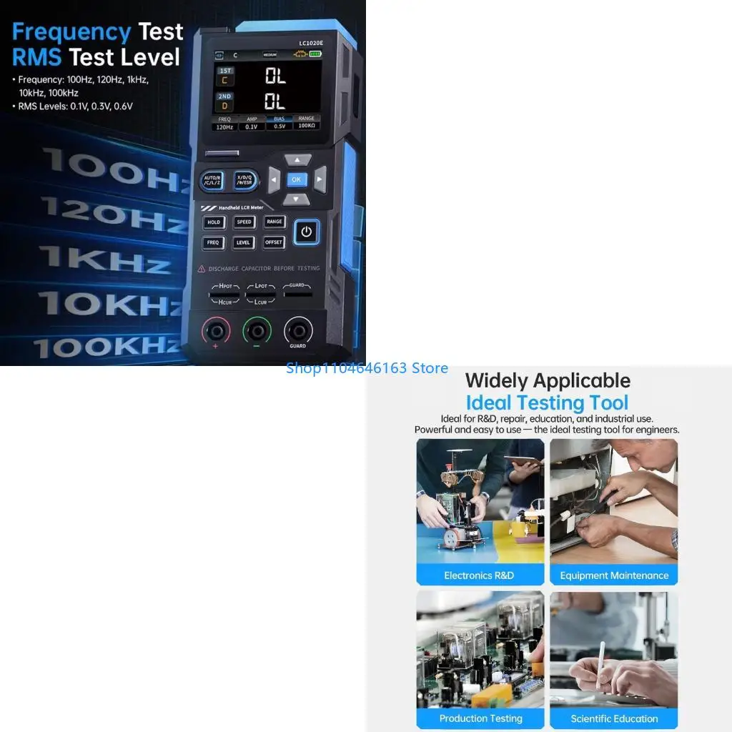 Портативное устройство измерения Kelvin Двойное испытание высокое тестирование точности