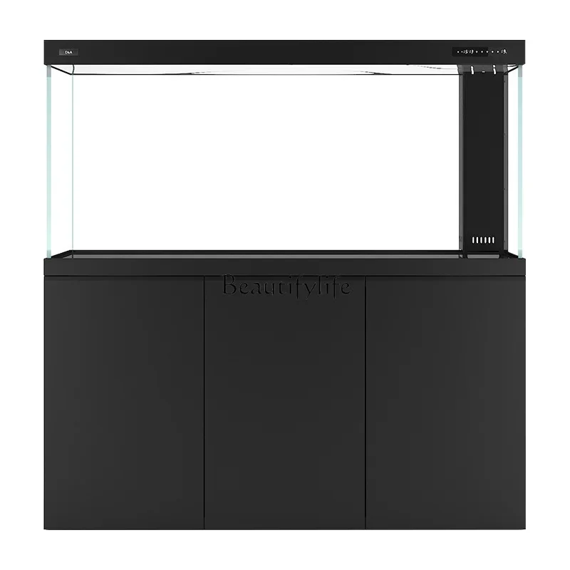 

FG26Player-level fish tank ultra-white glass living room household large ecological bottom filter aquarium