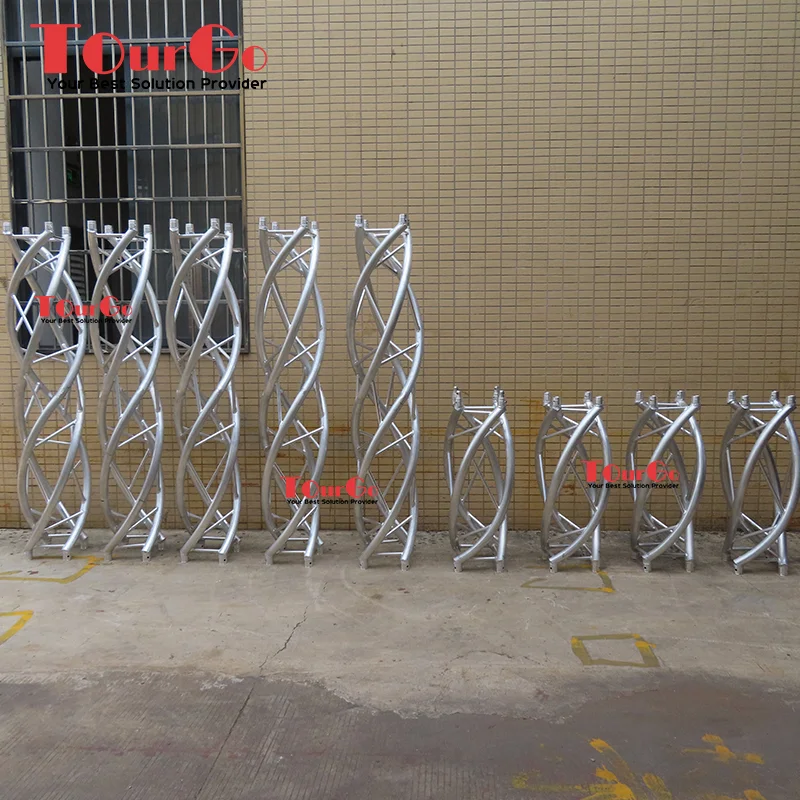 TourGo Aluminum Spigot Twisted Truss Compatible with F34 DNA Truss