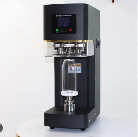 

Hot Sale Non-rotating Portable Drink Can Seamer Bottle Bubble Tea Metal Tin Food Sealer Seaming Sealing Machine