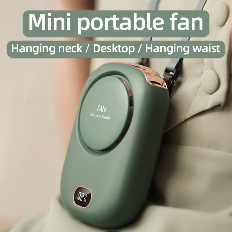 

Новый мини-портативный вентилятор, портативный перезаряжаемый безлопастной турбонаддув, ультра тихий студенческий ручной вентилятор, спорт на открытом воздухе, путешествия