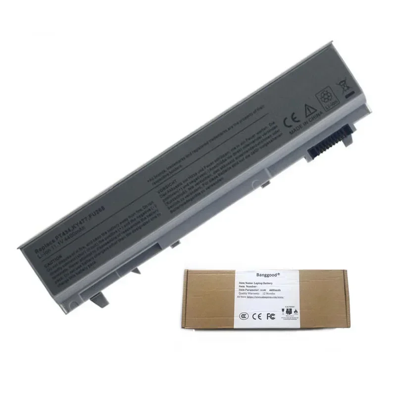 Аккумулятор для ноутбука 4P887 C719R FU571 KY265 для DELL Latitude E6410 E6510 E6400 E6500 M2400 M4400 M6400 PT434 W1193 KY477 U844G Аккумулятор для ноутбука 4P887 C719R FU571 KY265 для DELL Latitude E6410 E6510 E6400 E6500 M2400 M4400 M6400 PT434 W1193 KY477 U844G