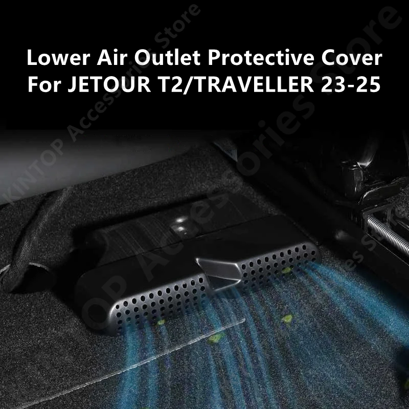 

For JETOUR T2/TRAVELLER 23-25 Lower Air Outlet Protective Cover,Car Interior Decoration Modification Protection Accessory Refit