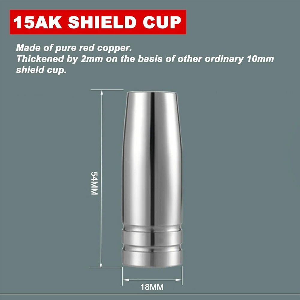 

Contact Tip MIG Welding Nozzle Protective Nozzle 0.6mm-1.2mm 7PC Accessories Conductive Consumables Kit For UNT Krpton