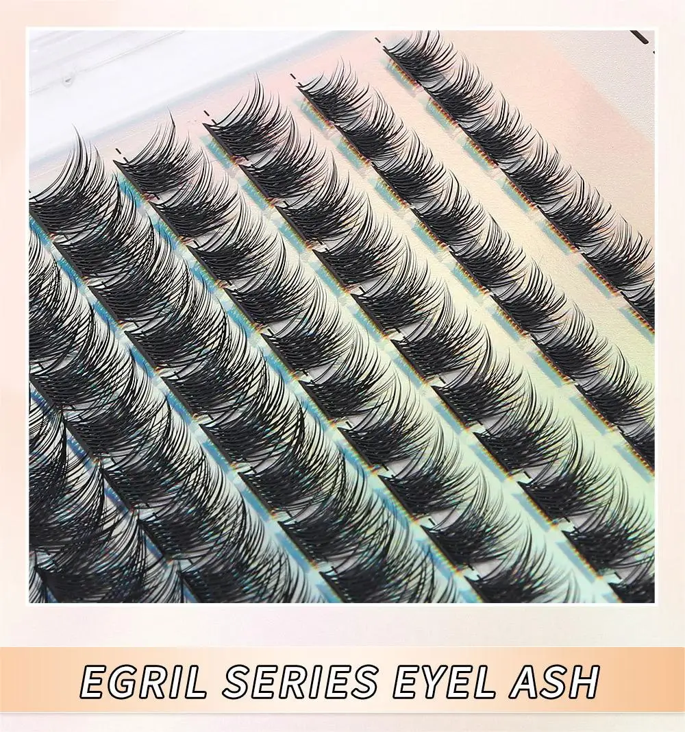 Ailaishi Gesegmenteerde Valse Extensie Cluster Diy Kit Coating Pincet Remover Koreaanse Cosmetica Eenvoudig Te Bedienen Wimpers Benodigdheden