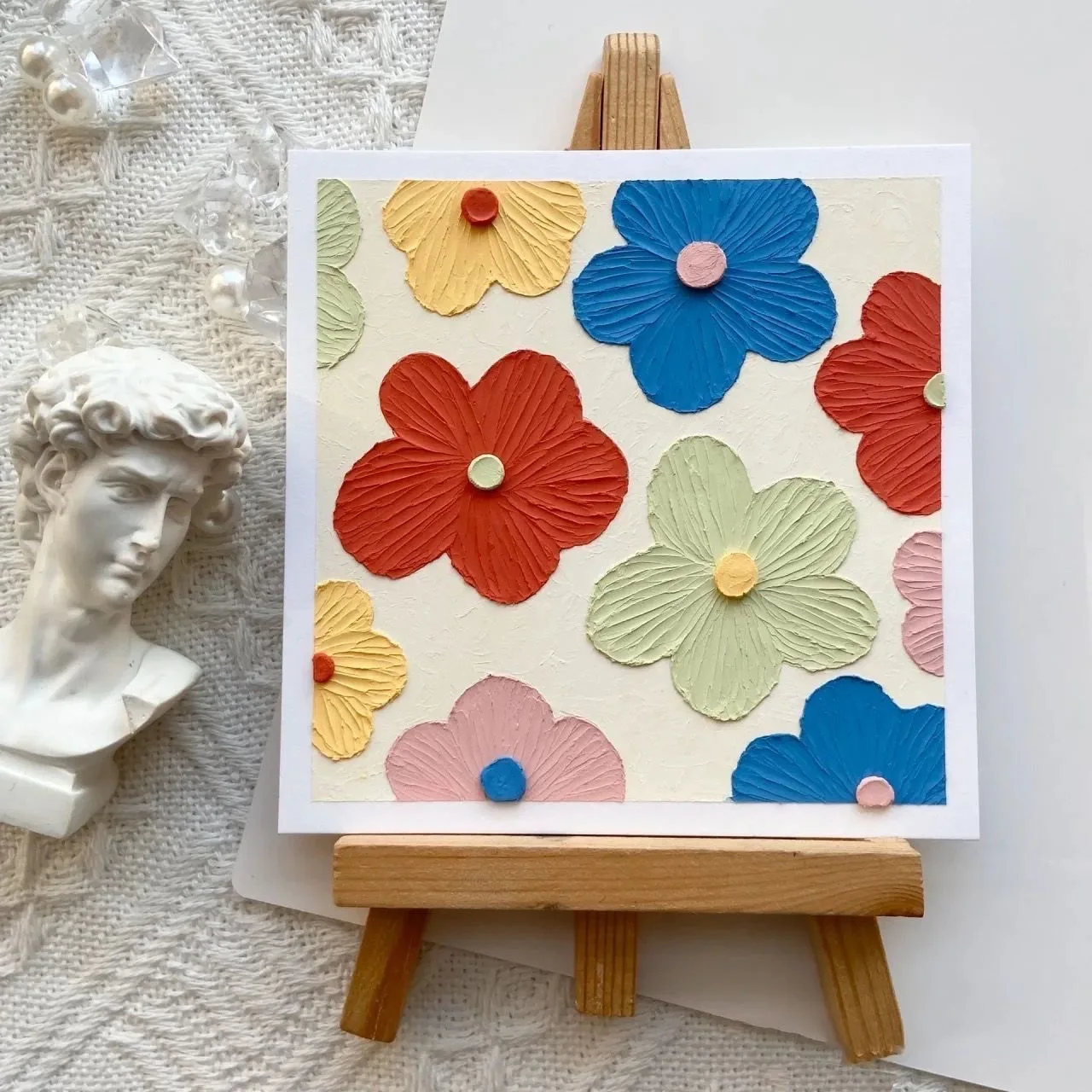 

A-0289 Luxury Rose Oil Painting