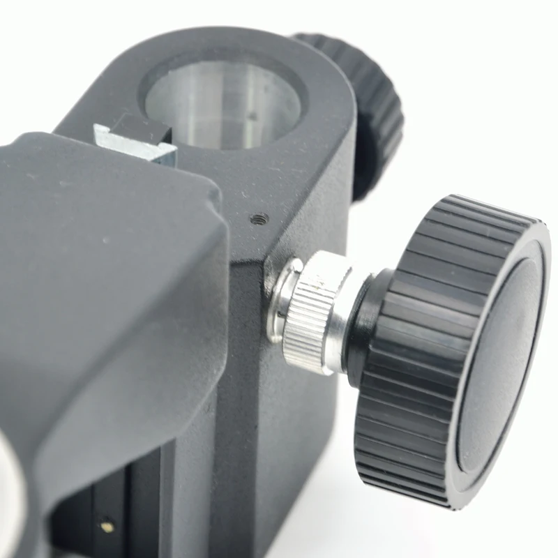 Soporte de Microscopio estéreo ajustable de 50mm de diámetro, brazo articulado, accesorios de engranaje de Microscopio