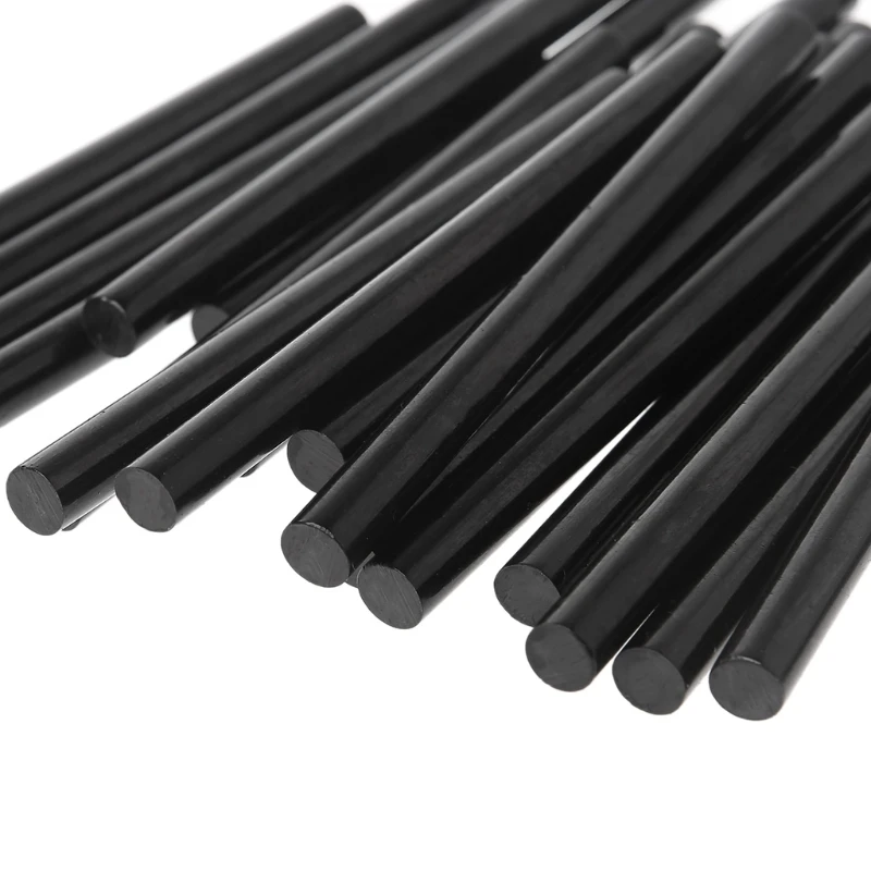 F92C 25pcs Hot Hot Glet Galting Black Adhesivo alto para manualidades DIY Herramientas reparación