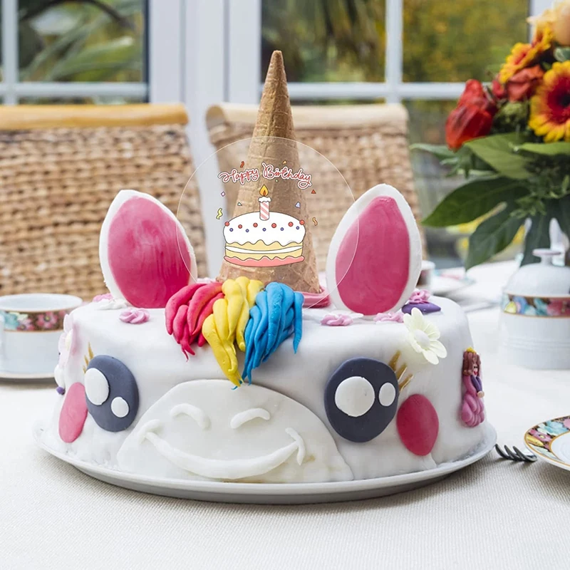 แผ่นอะคริลิกใส S 50ชิ้นแผ่นอะคริลิคกลม4นิ้วแผ่นอะคริลิกกลมใสแผ่นอะคริลิกหนา0.1ซม.