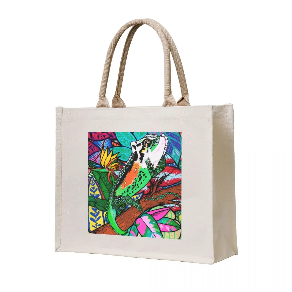 

Bradypodion thamnobates Tote Bag shoping bag foldable reusable bag canvas tote