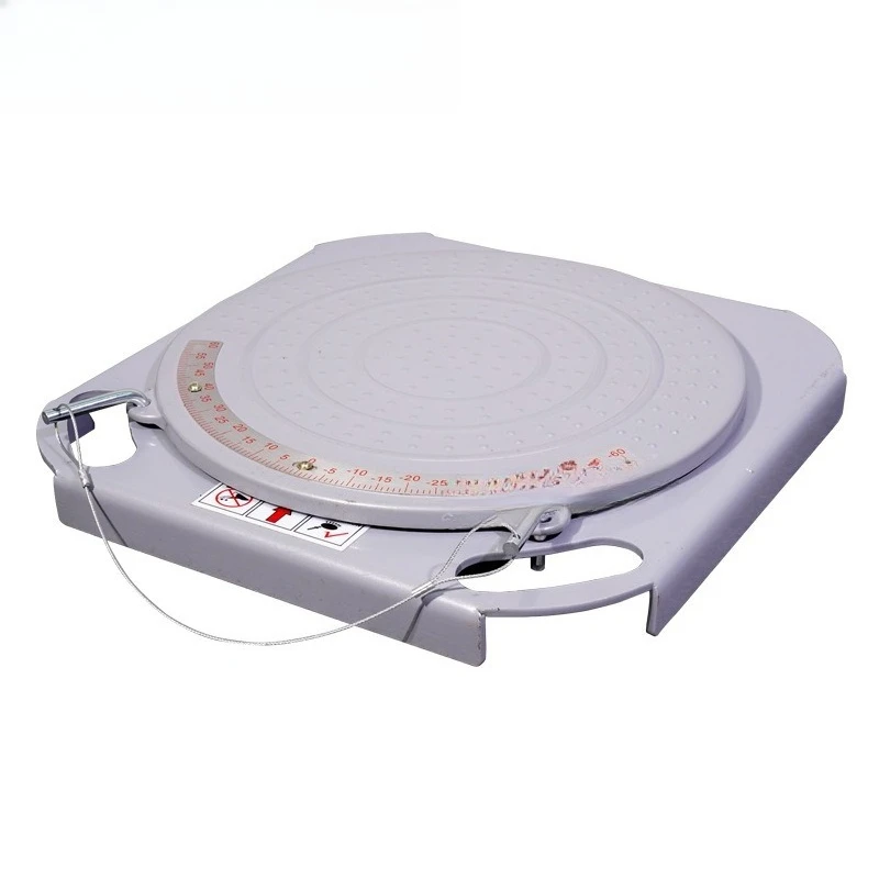 

Four wheel aligner corner plate 3D ultra-thin turntable