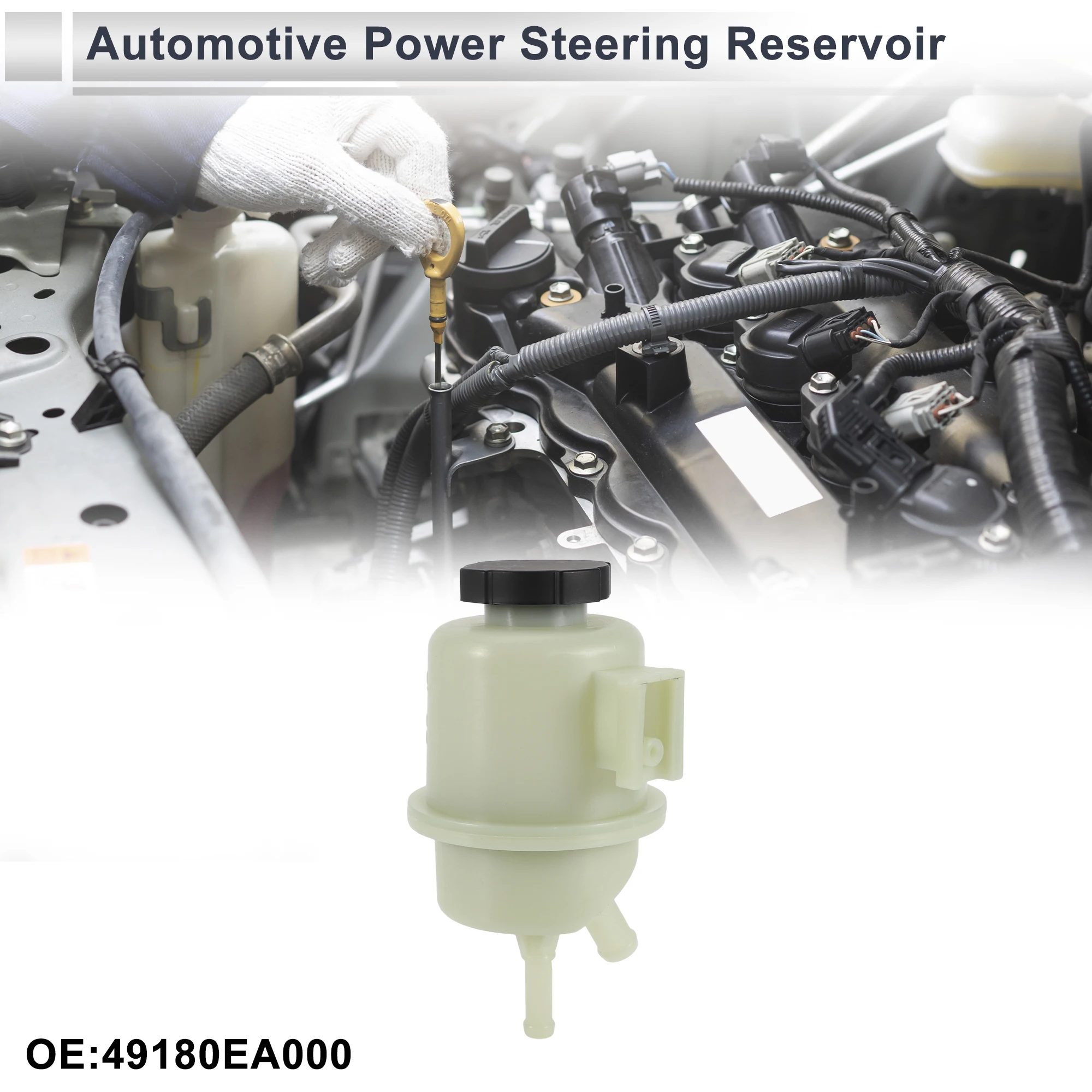 

UXCELL Power Steering Reservoir for Nissan Pathfinder 2005 2006 2007 2008 2009 2010 2011 2012 No.49180EA000