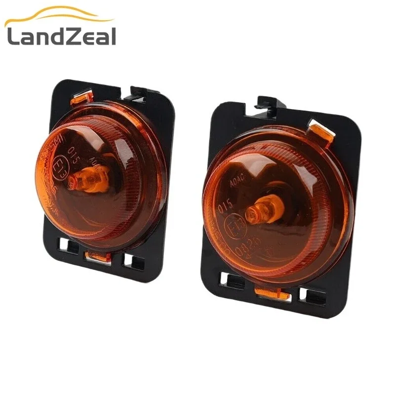 Left/Right/1 Pair OEM 55077894AD 55077895AAD Bulbs Front Marker Turn Signal Light Fender Lamp For Jeep Wrangler JK 2006-2018