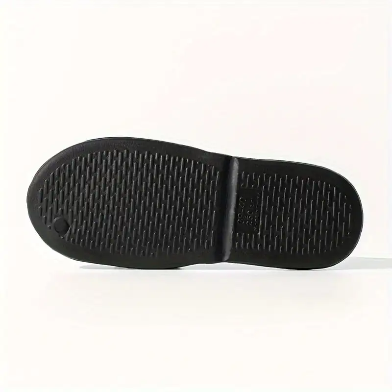 Foldable Travel Slippers -Thick EVA Sole Slides for Men & Women, Lightweight & Portable for Indoor/Outdoor, Spa, Hotel & Home