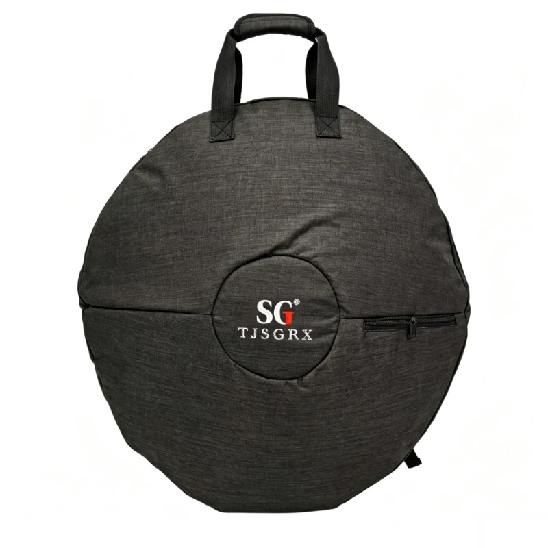 22 Inch Handpan Bag Lightweight Tongue Drum Storage Bag Thicken Waterproof Handpan Backpack Percussion Instrument Accessories
