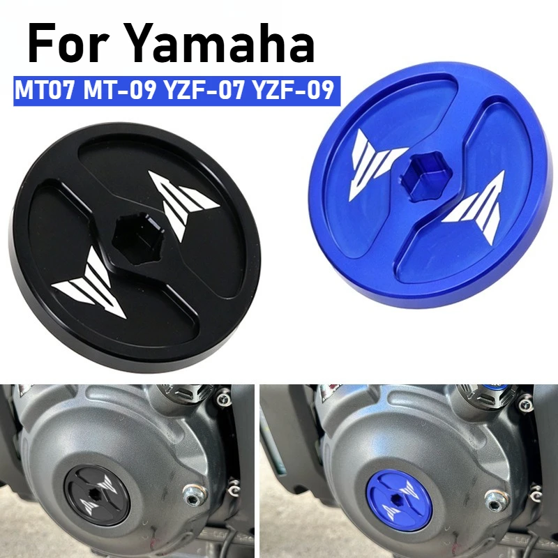 For Yamaha MT07 MT-09 YZF-07 YZF 09 R7 Tracer 900 GT Tenere 700 YZFR7 2026 Motorcycle CNC Engine Timing Plug Cover Accessories