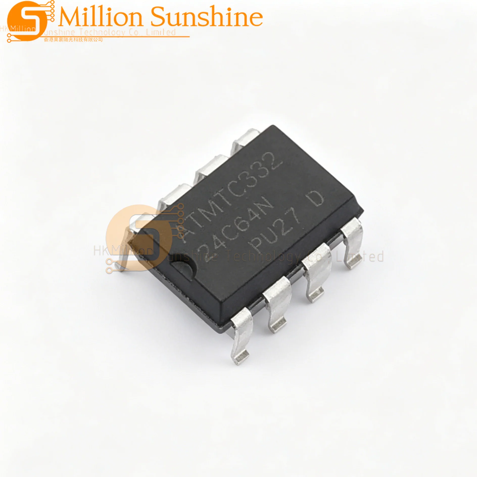 50pcs AT24C64CP332 DIP-8 I2C 64Kbit 1MHz 24C64 EEPROM Memory Chip New Original
