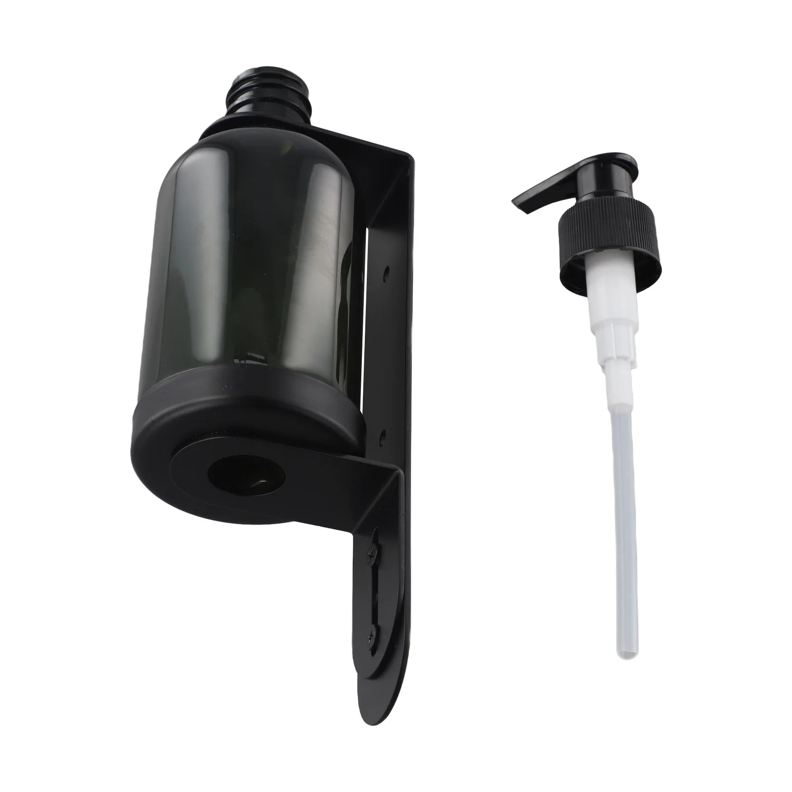 

Эстетический настенный ручной дозатор мыла, держатель для бутылки с насосом, выбор для ванных комнат и кухонь, экономит место