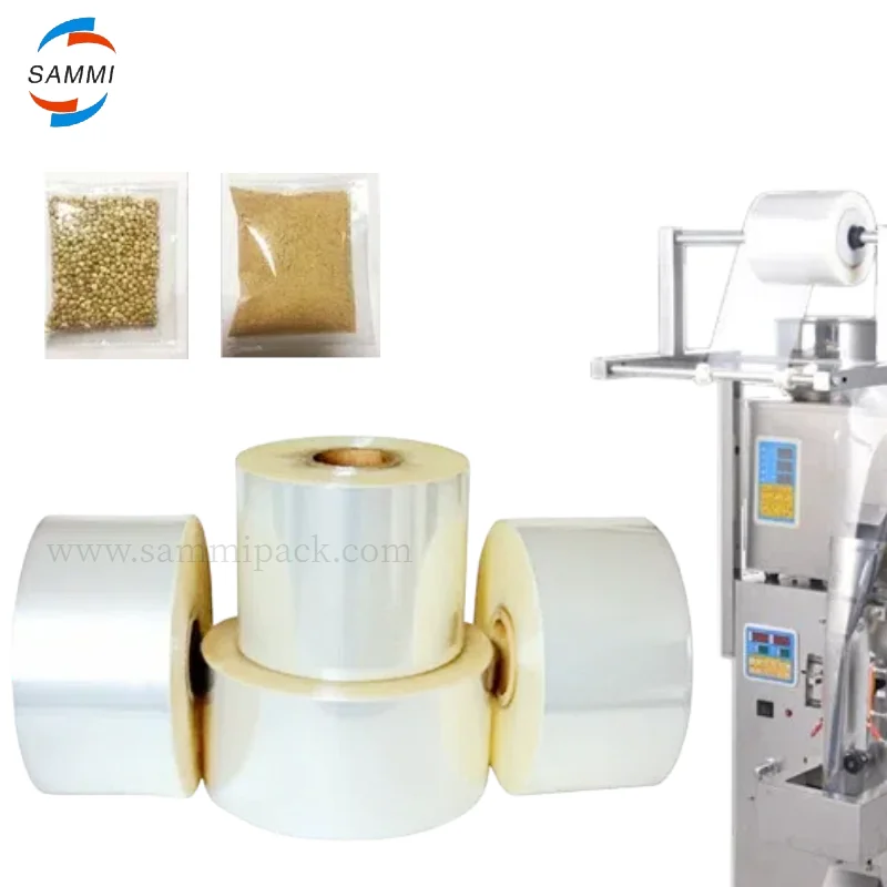 

50kg (8kg-9kg/roll) New Design Roll Film Packaging Film Moisture-Proof Food Packaging Plastic Roll Film