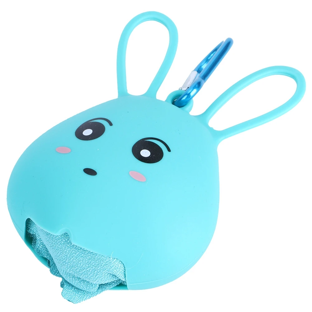 30x80cm Cute Cartoon Microfiber Portable Quick Drying Travel Camping Sports Towel for Outdoor