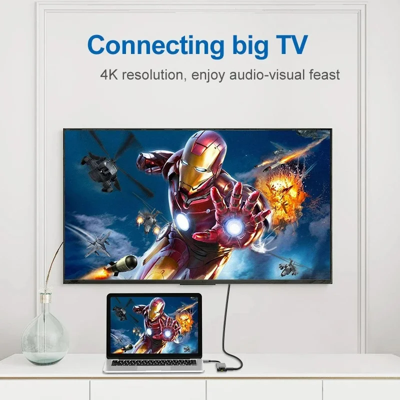 USB C 5in1 Docking Station Hub with PD Charging+USB 3.0+4K UHD+RJ45 100Mbps Ethernet Adapter Compatible for Thunderbolt3 Macbook