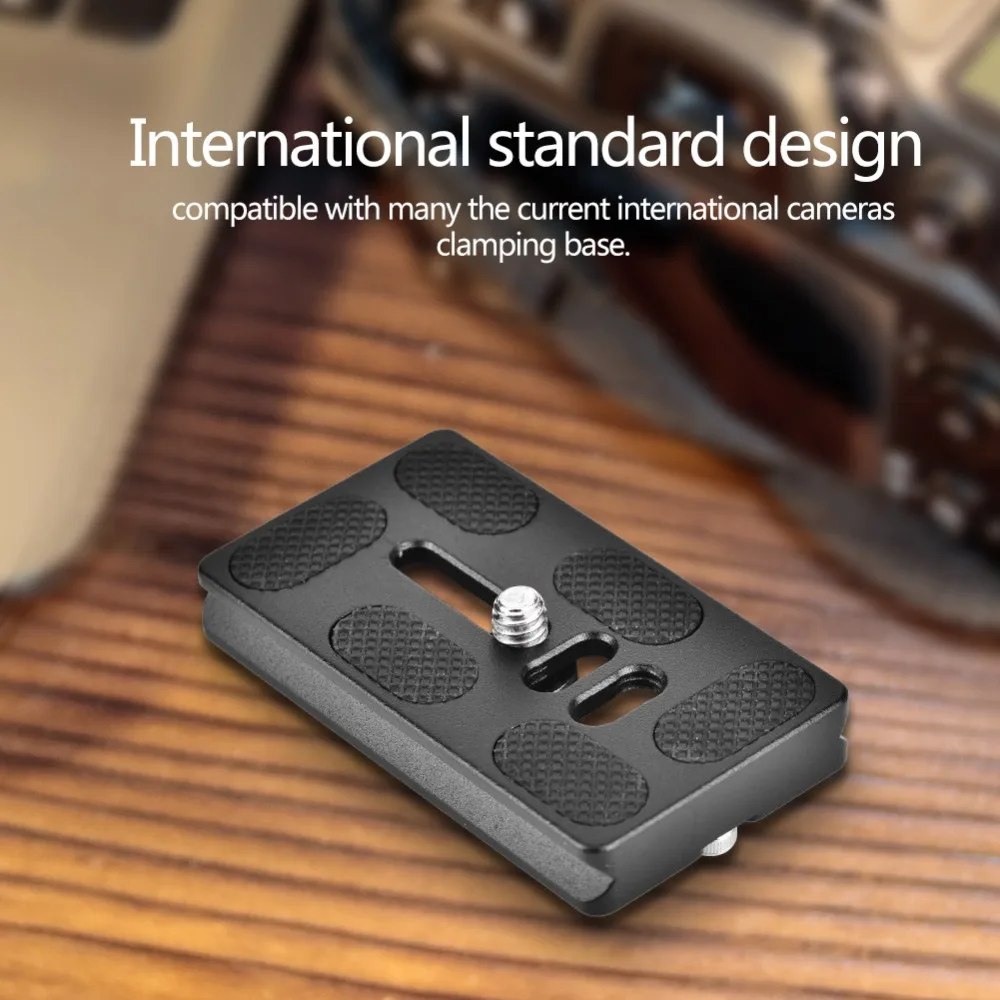 لوحة سريعة التحرير مع حامل برغي 1/4 بوصة لكاميرا Arca Benro Tripod Ball Head SLR (PU70)