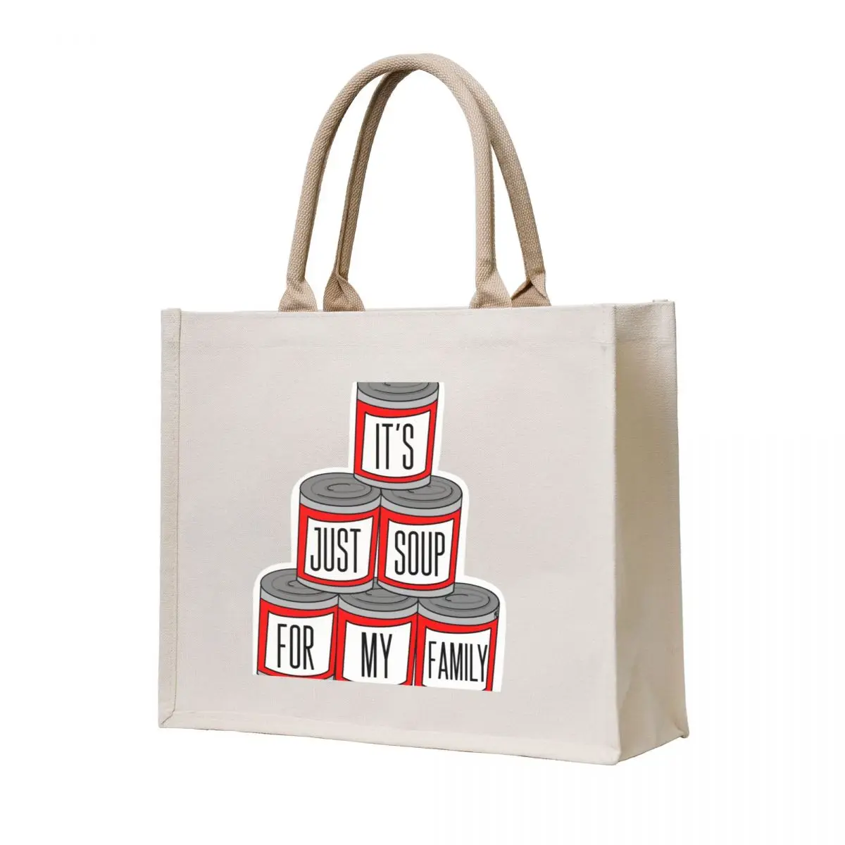 

Soup for my family Tote Bag tote men's Lady bags men